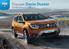 Nieuwe Dacia Duster. Prijslijst januari 2018
