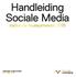 Handleiding Sociale Media