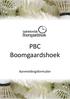 PBC Boomgaardshoek Aanmeldingsformulier. PBC Boomgaardshoek. Aanmeldingsformulier