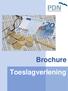 Brochure Toeslagverlening