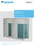VRV IV. VRV IV heat recovery, warmtepomp, replacement, watergekoeld, i- en S-series