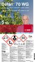 Fongicide de contact en arboriculture fruitière, houblon, rosiers et vignes. Danger - Gevaar - Gefahr