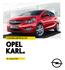 VOORRAADPRIJSLIJST OPEL KARL.