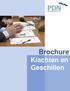 Brochure Klachten en Geschillen