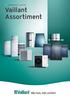 Assortimentsbrochure. Januari 2019 Vaillant Assortiment