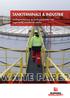 TANKTERMINALS & INDUSTRIE. Leidingmarkering op leidingsystemen met regelmatig wisselende media