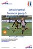 Schoolvoetbal Toernooi groep 5