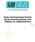 Veel voorkomende fouten bij de synchronisatie van UBplus en UBplusOnline