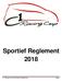 Sportief Reglement 2018