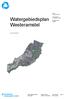 Datum 5 september Watergebiedsplan. Ons kenmerk / Projectnummer Westeramstel. R.L.E.M. van Zon