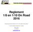 Reglement 1/8 en 1/10 On Road 2016