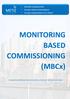 MONITORING BASED COMMISSIONING (MBCx)