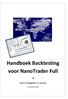 Handboek Backtesting voor NanoTrader Full
