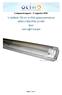 1x ledbuis 150 cm in IP65 opbouwarmatuur ARM1x1500-IP65-G3-NW door Led Light Europe