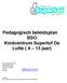 Pedagogisch beleidsplan BSO Kindcentrum Supertof De Lutte ( 4 13 jaar)