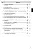 A ALGEMENE RICHTLIJNEN... Pag. 36. B INSTRUCTIES VOOR DE INSTALLATEUR/ ONDERHOUDSMONTEUR... Pag. 39. C INSTRUCTIES VOOR DE GEBRUIKER... Pag.