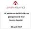18 e editie van de LEUVEN-cup georganiseerd door Leuven Aquatics