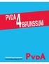 PVDA 4 BRUNSSUM GROOTSCHALIG DENKEN, KLEINSCHALIG HANDELEN