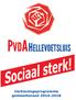 Inhoudsopgave. Pagina 2 van 32 Verkiezingsprogramma PvdA Hellevoetsluis