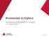 Provincies in Cijfers. Presentatie Streekplatform Kempen 13 maart 2018