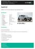 Audi A ,- Specificaties. Omschrijving. Sportback 1.4 TFSI S-Tronic Sport 150pk, Navi, Xenon, Sportstoelen, Climate