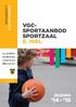 1030 schaarbeek. Freesiadreef 7. vgcsportaanbod. sportzaal e. hiel. seizoen 14-15