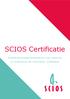 SCIOS Certificatie. Kwaliteitsmanagementsysteem voor inspectie en onderhoud van technische installaties