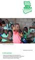 In dit nummer: Nieuwsbrief maart Kinderen in de klas in Nkwabeng