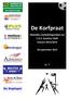 De Korfpraat. Wekelijks mededelingenblad van C.K.V. Excelsior Delft Seizoen 2013/ september nr. 7