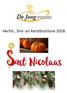 Herfst-, Sint- en Kerstbrochure 2018