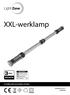 XXL-werklamp GEBRUIKSAANWIJZING GARANTIE WKNF6833/ KLANTENSERVICE +31 (0) MODEL: BM01009-COB 4898