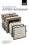 Gebruikershandleiding. AIRBO Aircleaner. Copyright: Klop Innovations b.v. Made in the Netherlands