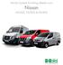 Modul-System inrichting-ideeën voor Nissan NV200, NV300 & NV400.