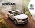 ŠKODA KODIAQ PRIJSLIJST