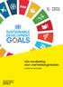 SDG Handleiding voor overheidsorganisaties LEAVING NO ONE BEHIND DEPARTEMENT KANSELARIJ & BESTUUR