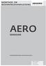 MONTAGE- EN BEDIENINGSHANDLEIDING AERO SENSOAIR. Luchtkwaliteitssensor voor binnenruimten. Window systems Door systems Comfort systems