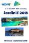 1 e - 2 e lijns MST- WDH nascholing. Sardinië 2018