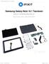 Samsung Galaxy Note 10.1 Teardown