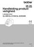 Handleiding product veiligheid labelprinter QL-800/QL-810W/QL-820NWB