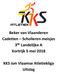 Beker van Vlaanderen Cadetten Scholieren meisjes 3 de Landelijke A Kortrijk 5 mei KKS ism Vlaamse Atletiekliga Uitslag