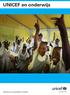 UNICEF en onderwijs Informatie voor een spreekbeurt of werkstuk