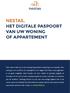 NESTAS, HET DIGITALE PASPOORT VAN UW WONING OF APPARTEMENT