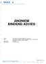 ANONIEM BINDEND ADVIES