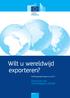 Wilt u wereldwijd exporteren?