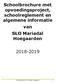 Schoolbrochure met opvoedingsproject, schoolreglement en algemene informatie van SLO Mariadal Hoegaarden