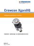 Crowcon XgardIQ. Intelligente gasdetector en zender. Installatie-, bedienings- en onderhoudsinstructies M070035/SF