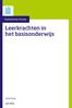 Leerkrachten in het basisonderwijs