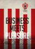 BUSINESS MEETS PLEASURE