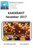 KAAIKRANT November 2017