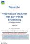 Prospectus. Hypothecaire Kredieten met onroerende bestemming